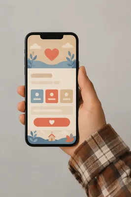 Online Giving App on Smartphone Screen