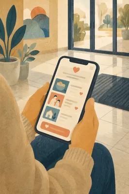Online Giving App on Smartphone Screen
