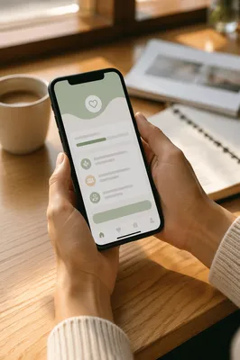 Mobile Donation App on Phone Screen