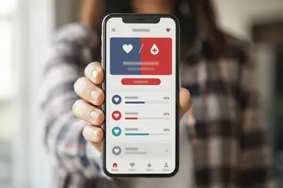 Online Giving Donation App on Smartphone