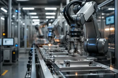 Robotic Arms in Automated Factory Assembly