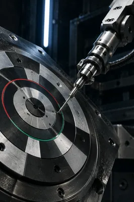 Robotic Arm Precision Calibration Close Up