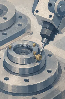 Precision Robot Arm Macro Detail