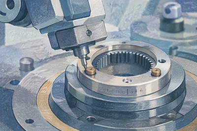 Precision Robot Arm Macro Manufacturing Detail