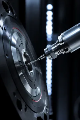 Precision Robotic Arm Calibration Close Up