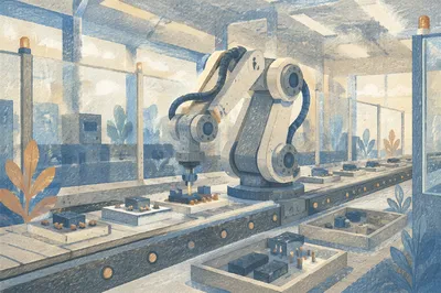 Robotic Arm in Modern Factory Automation