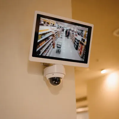Indoor Surveillance Monitor and Dome Camera