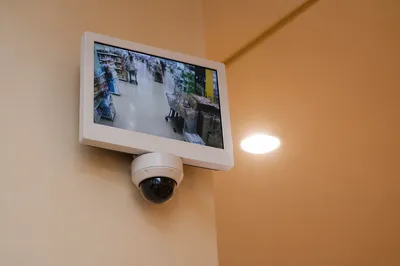 Indoor CCTV Monitor and Dome Camera