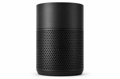 Modern Smart Speaker on White Background