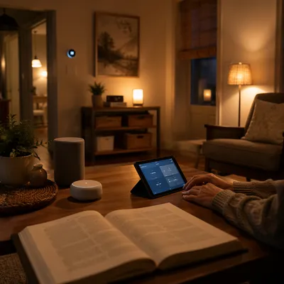 Connected Living Room with Smart Devices