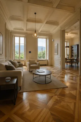 Elegant Connected Living Room With Smart Devices