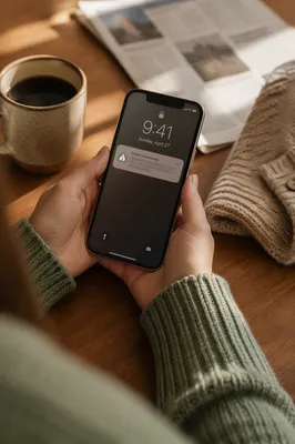 Church App Notification on Smartphone Screen
