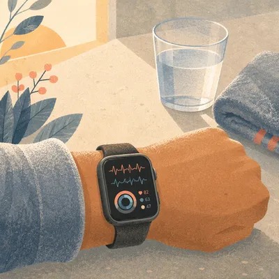 Smartwatch Health Data After Morning Workout