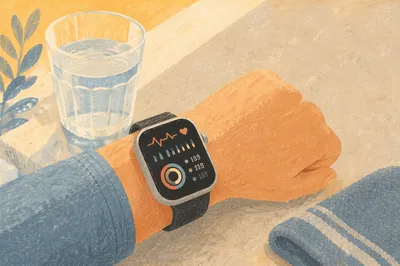 Smartwatch Health Data at Sunrise