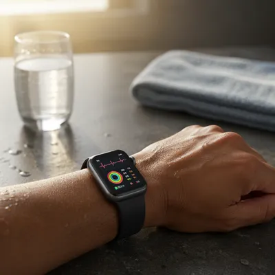 Smartwatch Health Data After Morning Workout