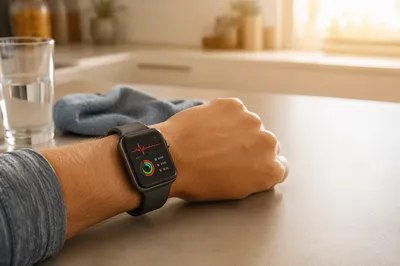 Smartwatch Health Data After Morning Workout