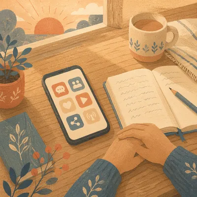 Mindful Digital Outreach on Smartphone