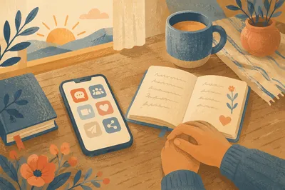 Mindful Digital Outreach on Smartphone