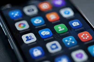 Social Media Apps on Smartphone Screen