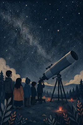 Night Sky Telescope Astronomy Outreach