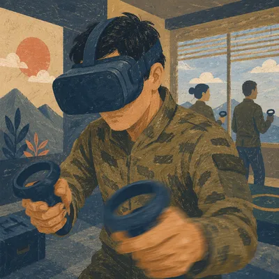 Immersive VR Training Room Experience