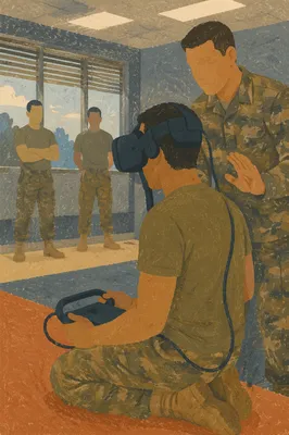 Immersive VR Training in Simulation Classroom