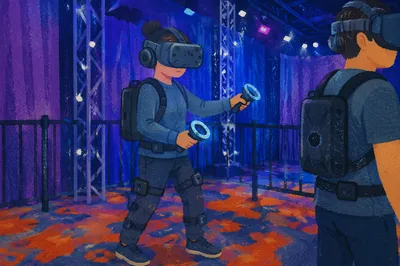 Immersive VR Demo at Tech Expo