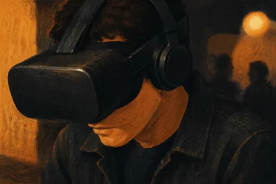 Immersive VR Headset Technology Experience