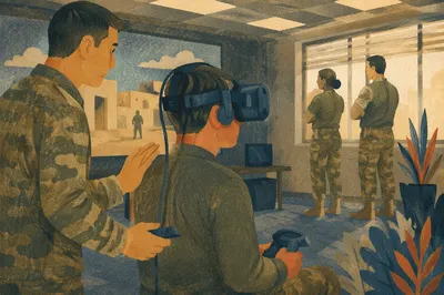 Immersive VR Training in Simulation Classroom