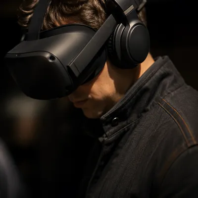 Immersive VR Headset Technology Experience