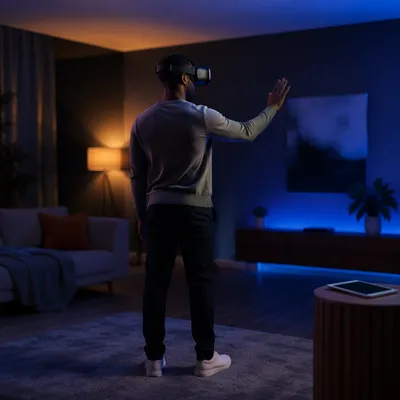 Immersive Virtual Reality Living Room Experience