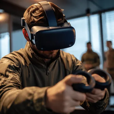 Immersive VR Training Room Experience