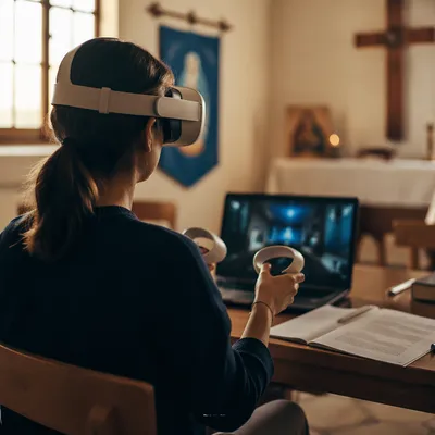 VR Spiritual Learning in Faith Classroom