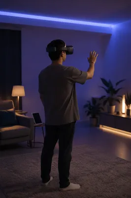 Immersive Virtual Reality Living Room Experience