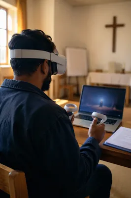 Immersive VR Spiritual Learning in Faith Classroom