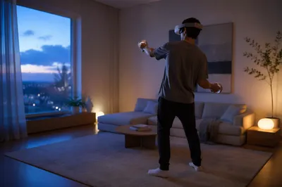 Immersive Virtual Reality Living Room Experience