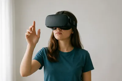 Immersive Virtual Reality Headset Experience