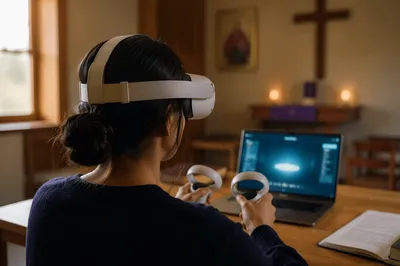 Immersive VR Spiritual Learning Experience