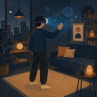 Immersive Virtual Reality in Modern Apartment