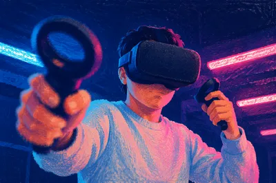 Immersive Virtual Reality Headset Experience