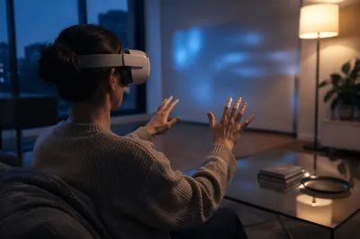 Immersive Virtual Reality Living Room Experience