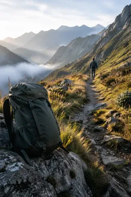 Backpack by Alpine Trail at Sunrise