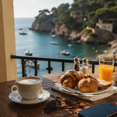 Morning Coffee on Ocean Balcony