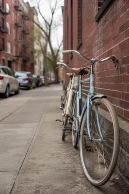 Vintage Bicycles by Brick Wall Alley