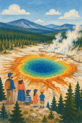 Steaming Mountain Hot Spring Natural Pool