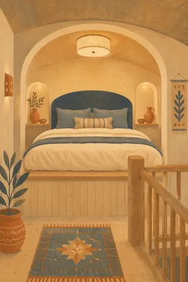 Luxury Boutique Hotel Bed Nook Interior