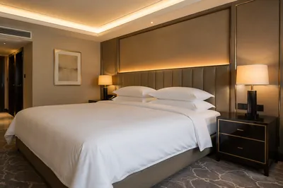 Luxury Hotel Room Bed Interior