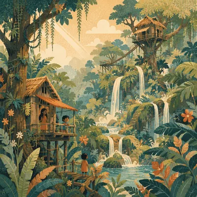 Jungle Canopy Treehouse Lodge Adventure