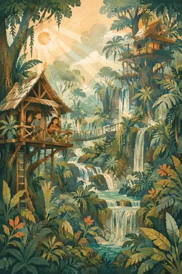 Jungle Canopy Treehouse Lodge Adventure