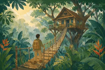 Jungle Canopy Treehouse Lodge Adventure